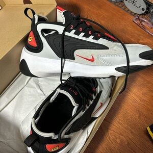 Nike Zoom 2K Black Grey Fog Men's shoes AO0269-010 like new worn once